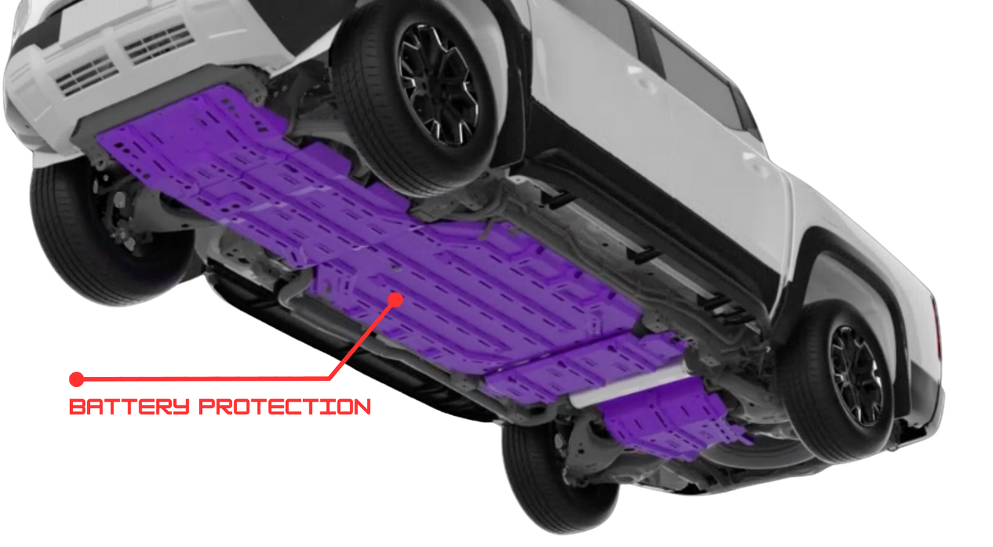 T-rex Shield Pro suitable for the New BYD Shark 6 - Battery Protection
