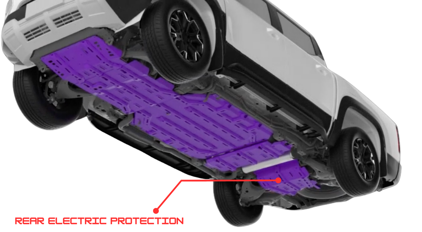 T-rex Shield Pro suitable for the New BYD Shark 6 - Rear Electric Protection